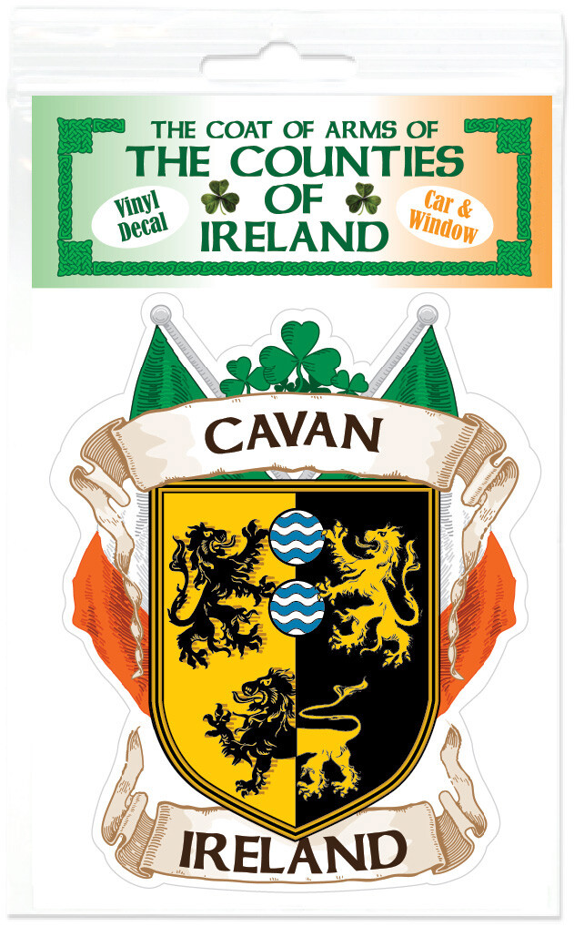 County Cavan Ireland Irish Decal Sticker