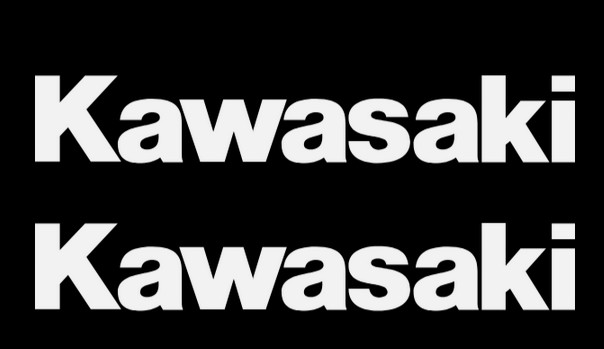 Kawasaki Motorcycle Decal Sticker Vinyl Bike Racing Sport ATV UTV Dirtbike Auto