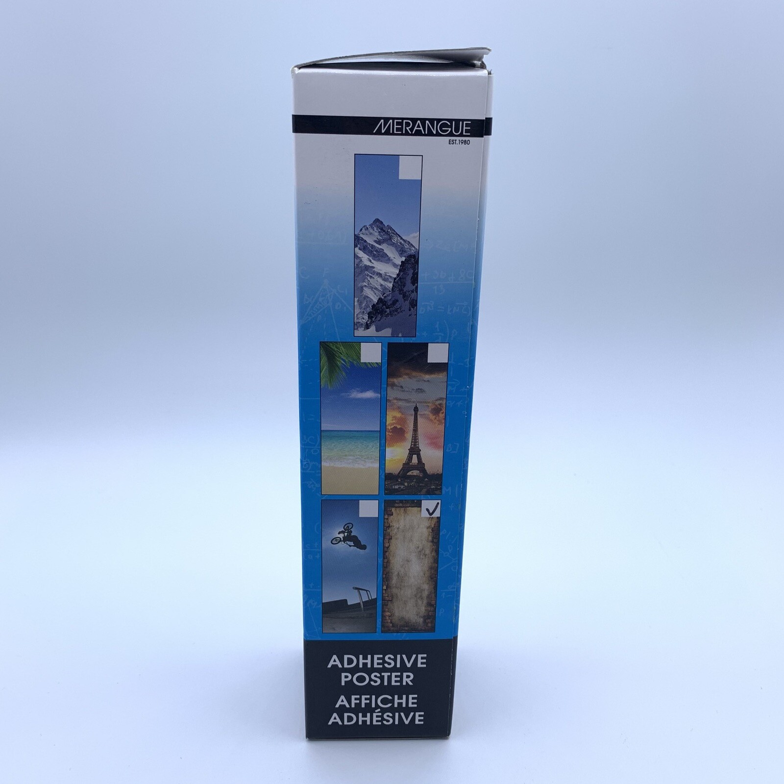 LOCKER WORX Adhesive Poster 8.5” X 24” Self Adhesive Safe On Most Surfaces