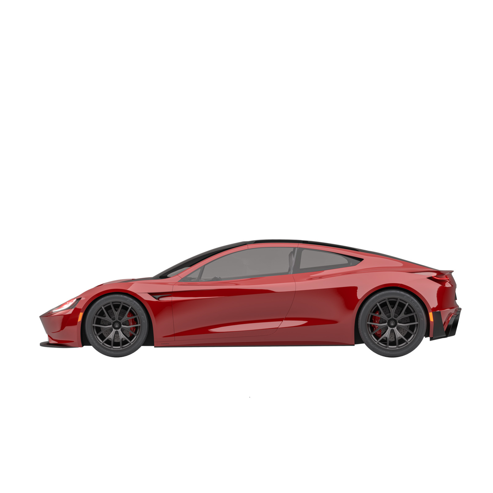 Tesla Roadster Life Size Vinyl Wall Decal – 100% Life Size 164" x 46"