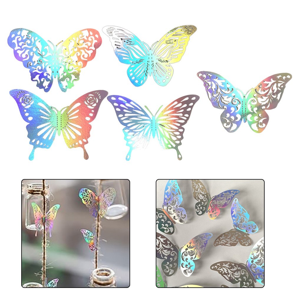 3D Magnetic Butterflies in Multicolour for Educational and Decorative Use