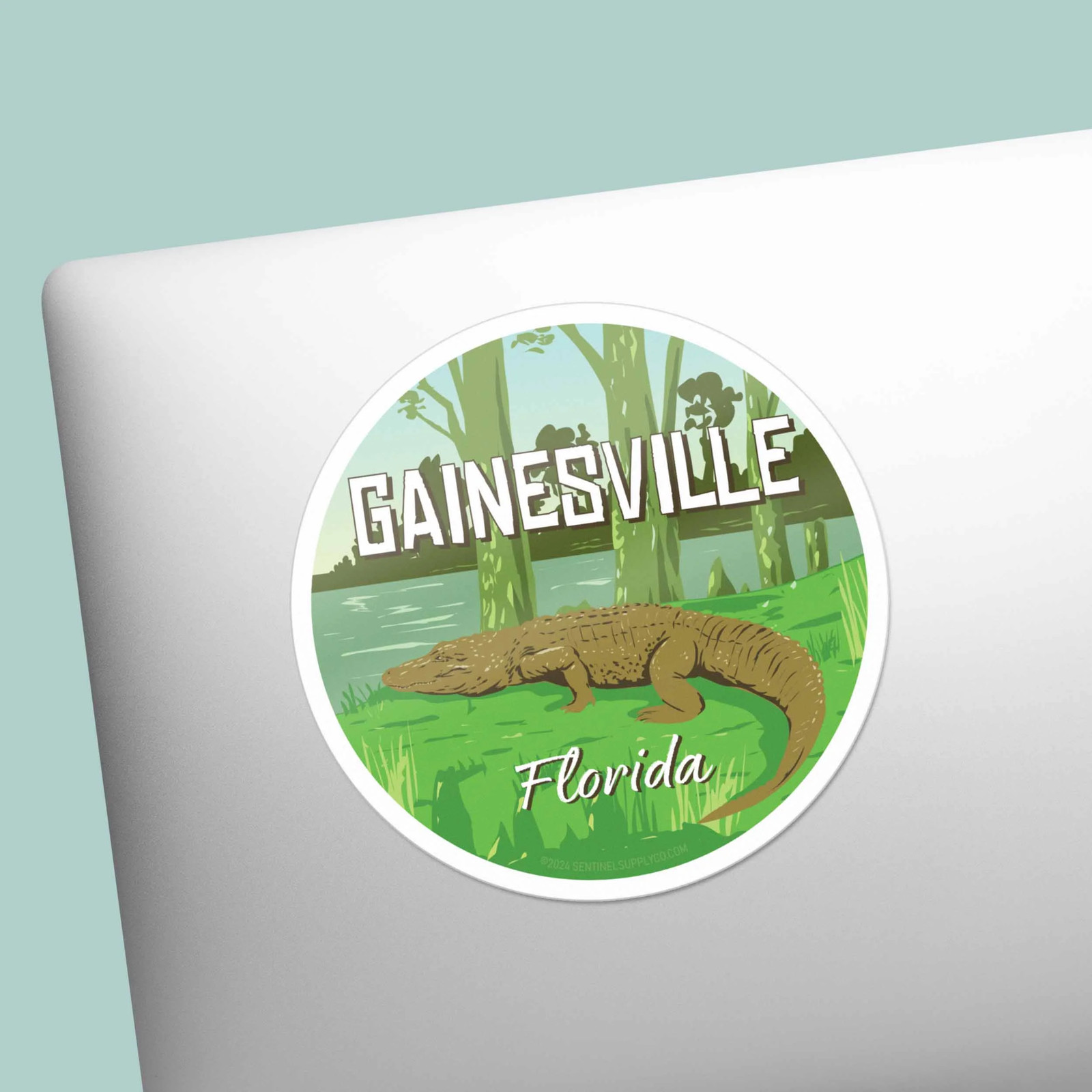 Gainesville Florida Gator Country Sticker – Cool FL Decals