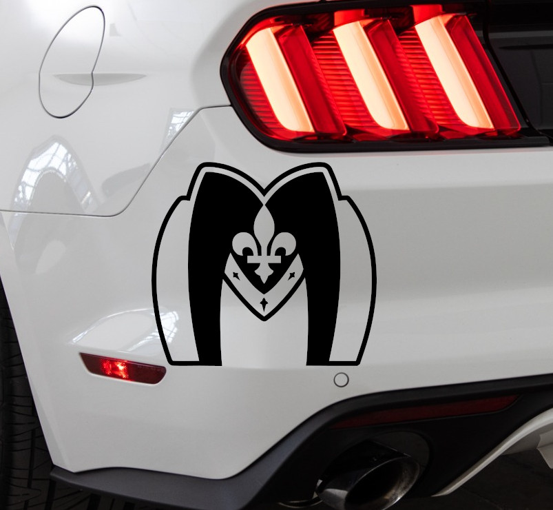 Montreal Metros Hollander Heated Rivalry In/Outdoor Vinyl Decal Matte Blk/Wht