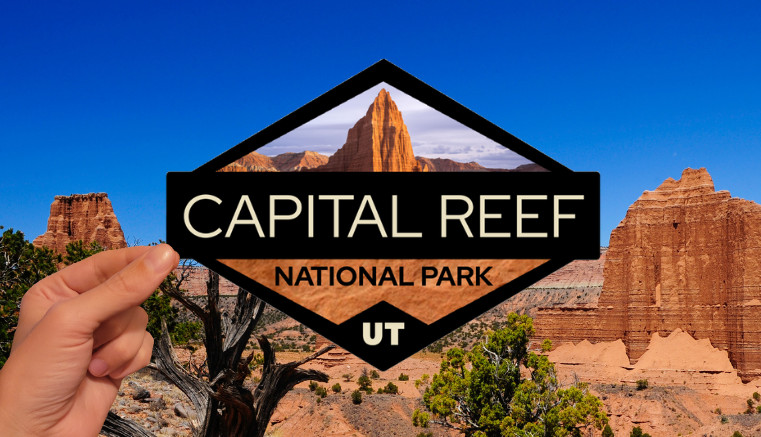 Utah National Parks – The 'Mighty Five' – Vinyl Sticker 5-Pack