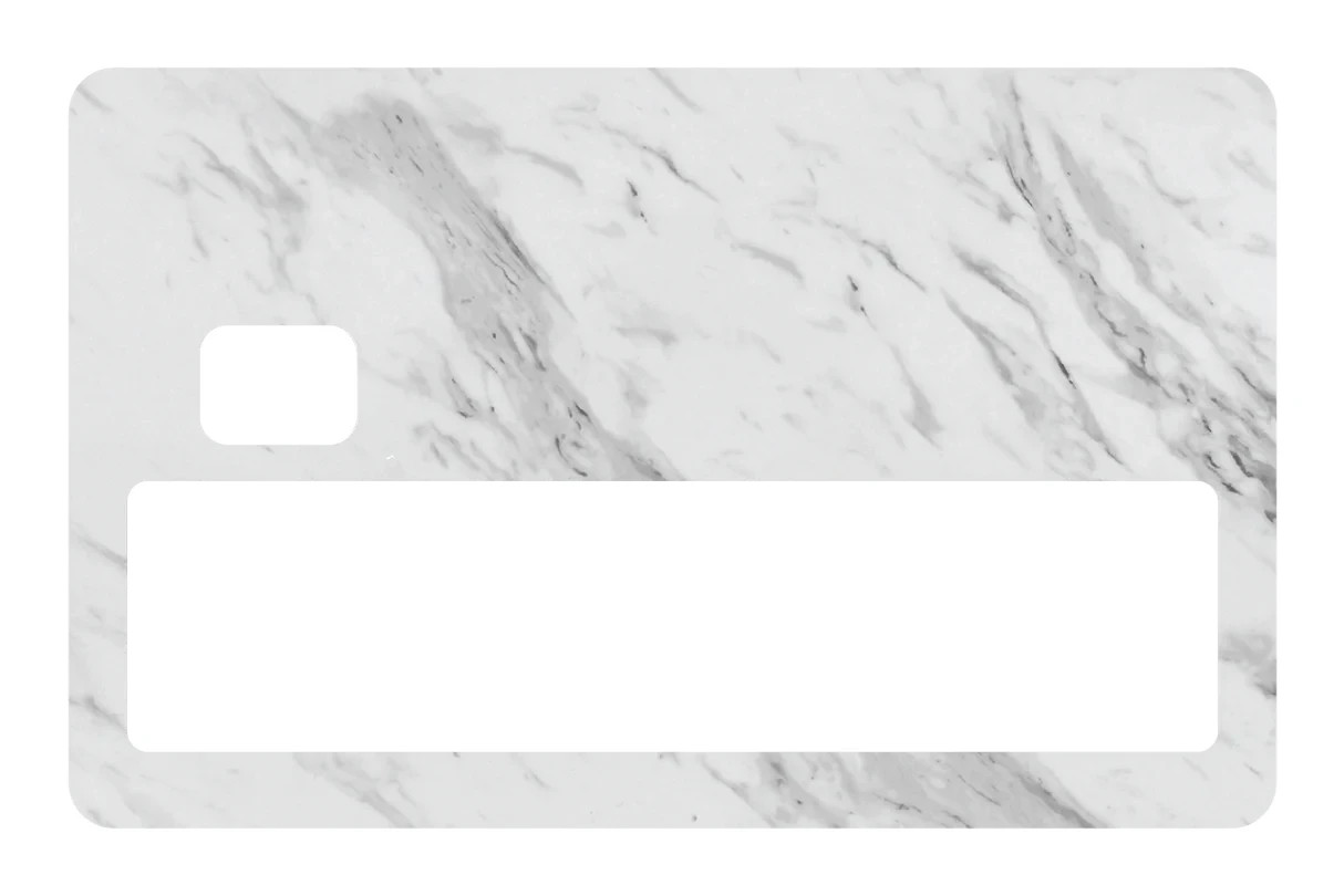White Marble Elegant Luxury Card Skin 4 Pack Minimalist Classic Veining Decal