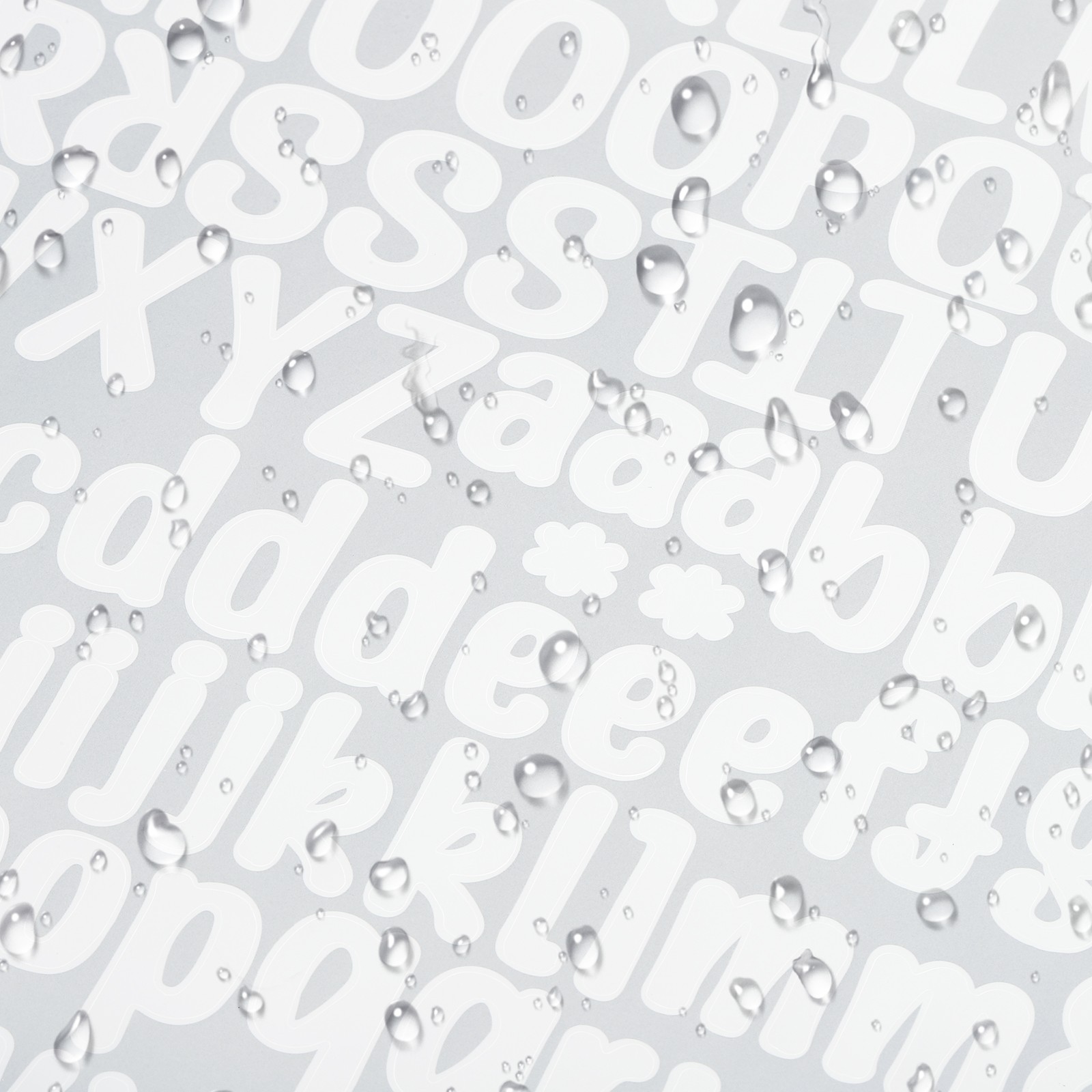 Letter Stickers 1 Inch, 12 Sheets Self Adhesive Alphabet Sticker, White