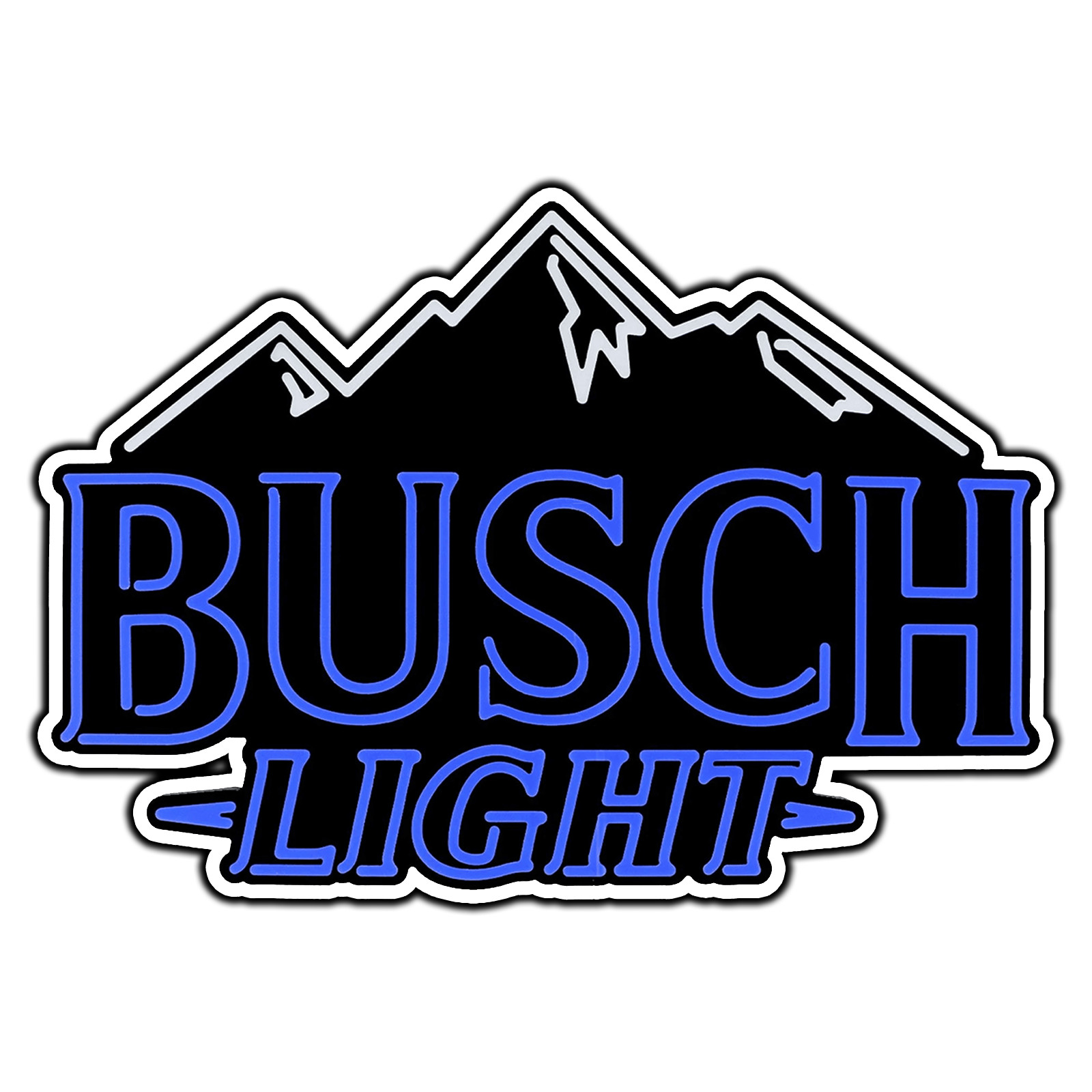 Busch Light Logo #3 Sticker Waterproof Vinyl Decal Die-Cut Garage