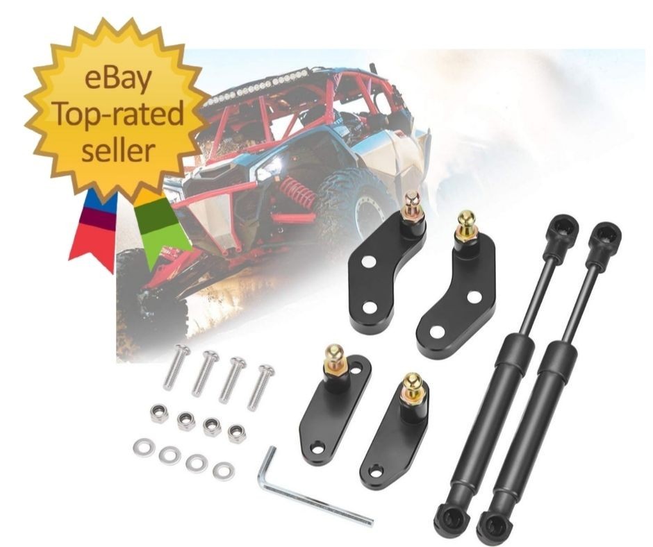 X3 Door Opener Kits Door Shocks Struts Compatible with 2017-2025 Can Am Maverick