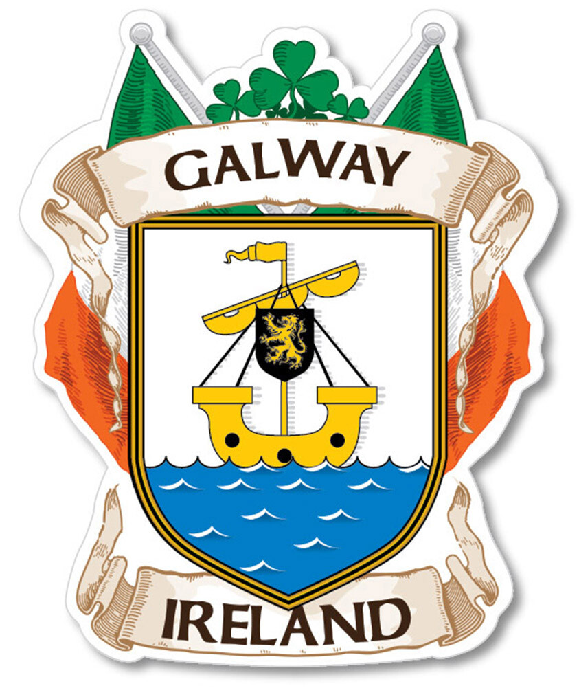 County Galway Ireland Irish Decal Sticker