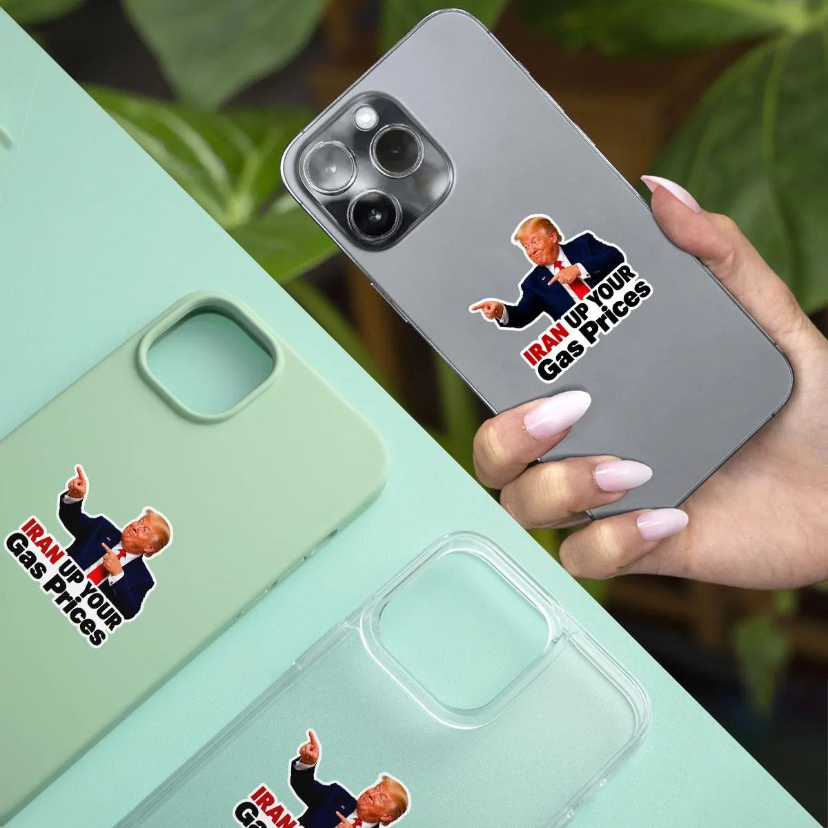 100 pcs I DID THAT Trump Stickers, Political Protest, Price Up Vinyl Sticker, Po