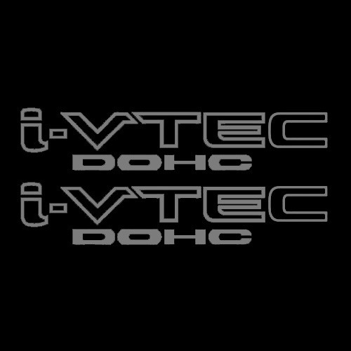 Pick your color of 2x i-VTEC DOHC JDM Sticker Decal Vinyl JDM Honda Acura ivtec