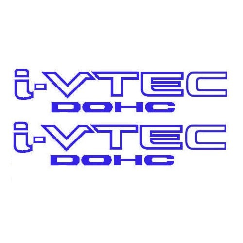 Pick your color of 2x i-VTEC DOHC JDM Sticker Decal Vinyl JDM Honda Acura ivtec