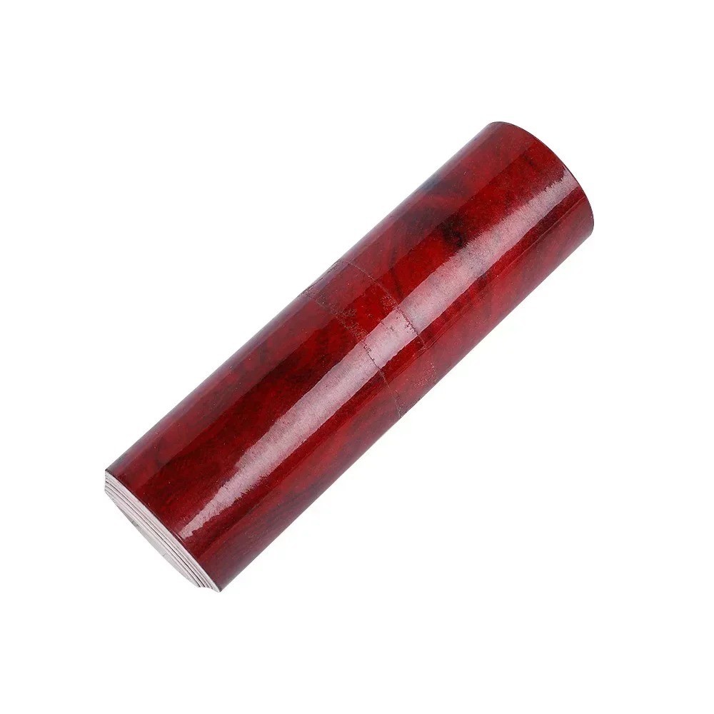 High Gloss Wood Grain Vinyl for Car Interior Furniture Countertop Wrap Sticker