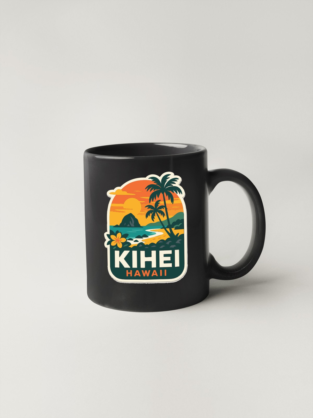 Kihei Sticker Decal Vinyl Die-Cut City Skyline Landmark Design