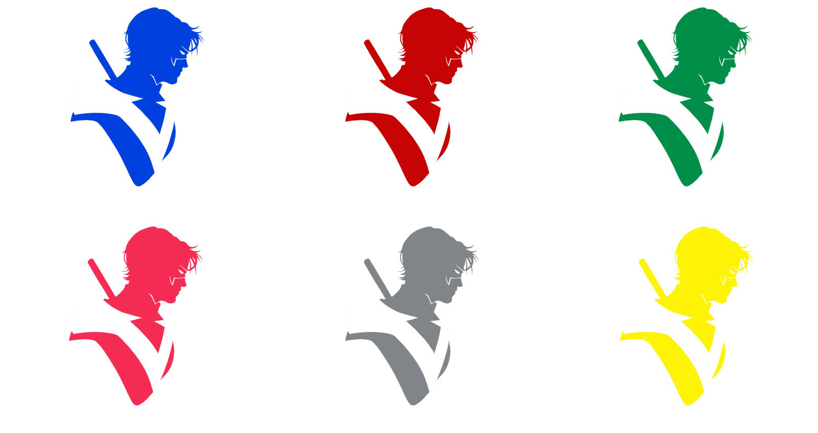 Vinyl Decal Truck Car Sticker Laptop – DC Comic Batman Nightwing Silhouette Bust