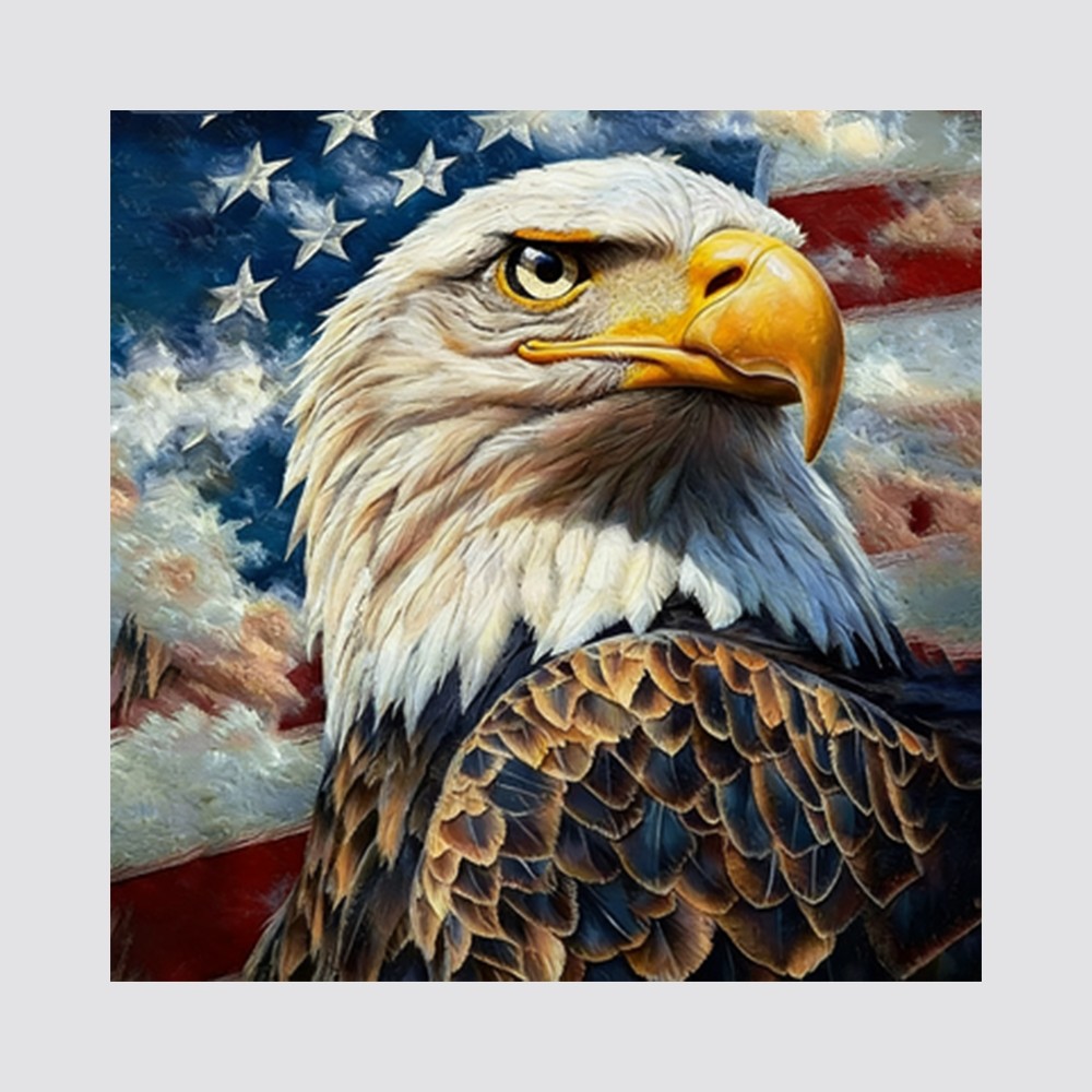 American Symbols Stickers Vinyl Self-adhesive Self-adhesive for Window Laptop UE