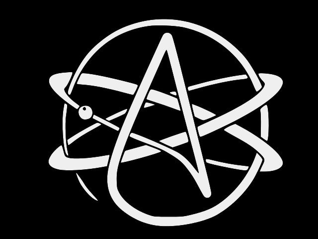 ATHEIST SYMBOL ATOMIC Vinyl Decal Car Sticker Wall Truck CHOOSE SIZE COLOR