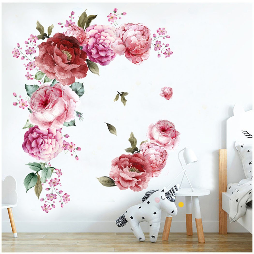Art Nursery Wall Sticker Decals Flowers Home Decor Room Practical