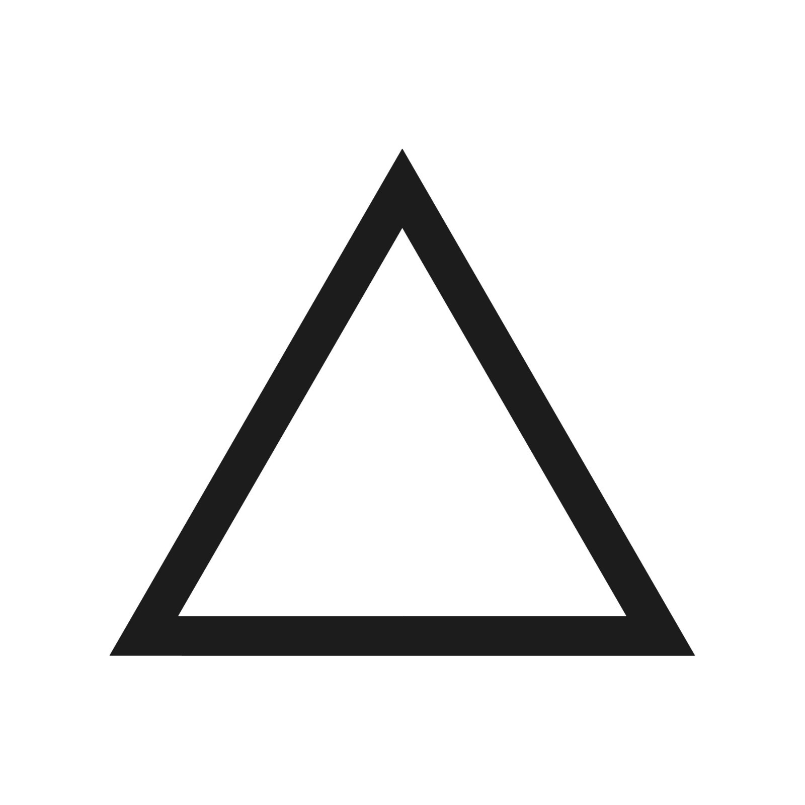 Alchemist Fire Symbol Vinyl Decal Alchemical Mysticism Magic sticker