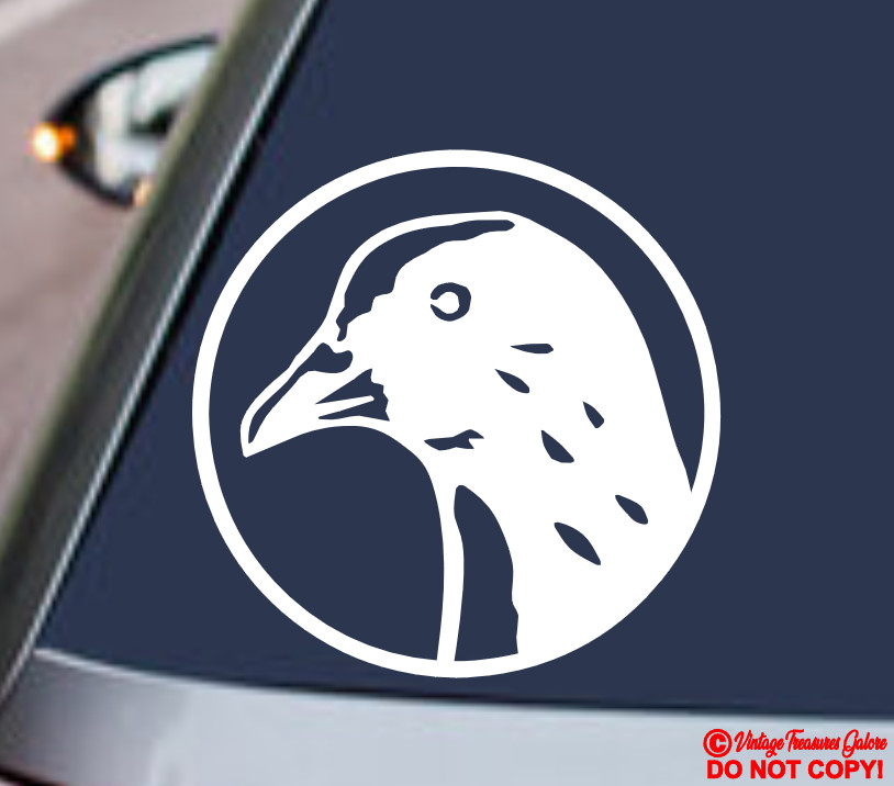 PIGEON ROCK-DOVE DOMESTIC BIRD Vinyl Decal Sticker Car Truck Window Wall Bumper