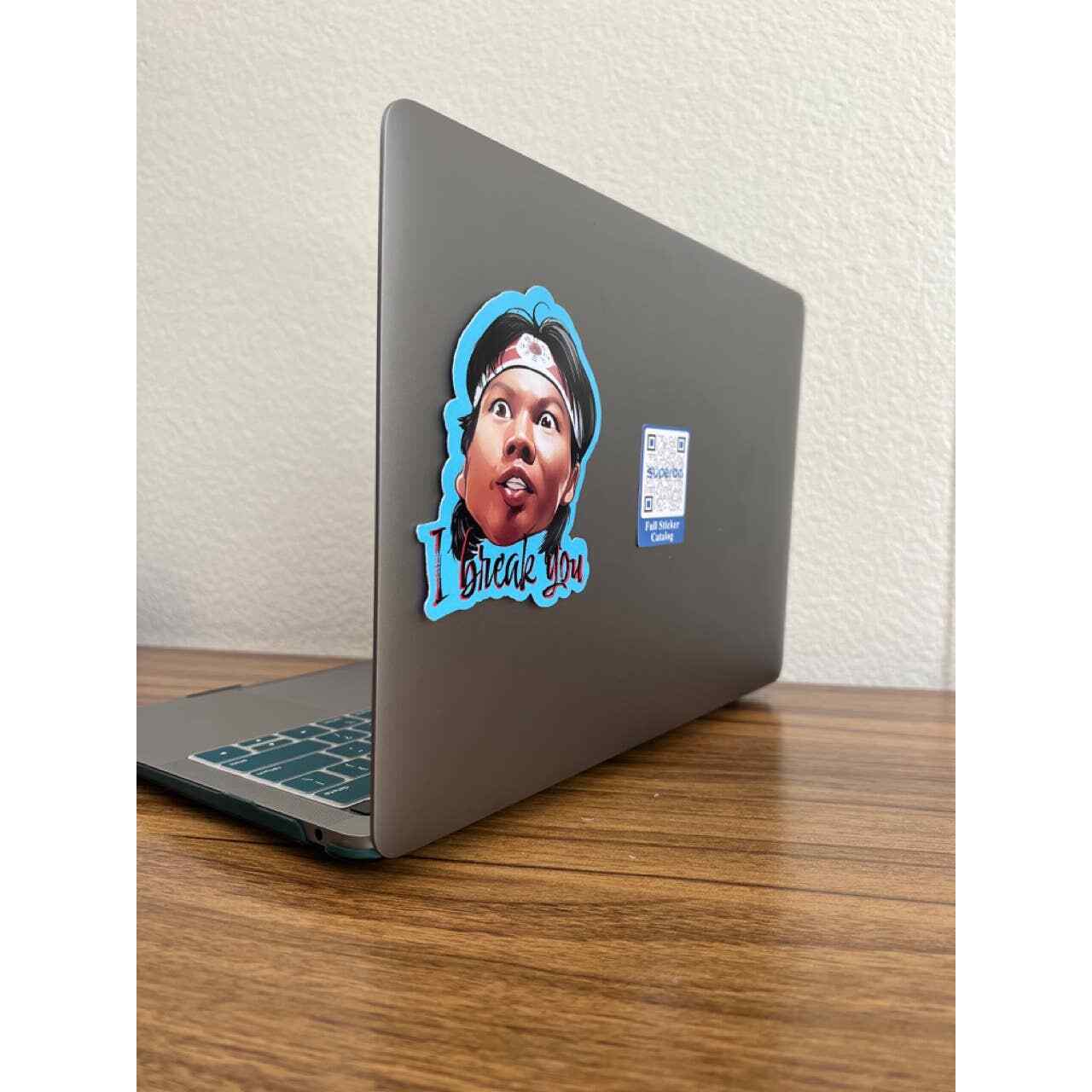 Bloodsport Chong Li "Break You" Vinyl Sticker Decal