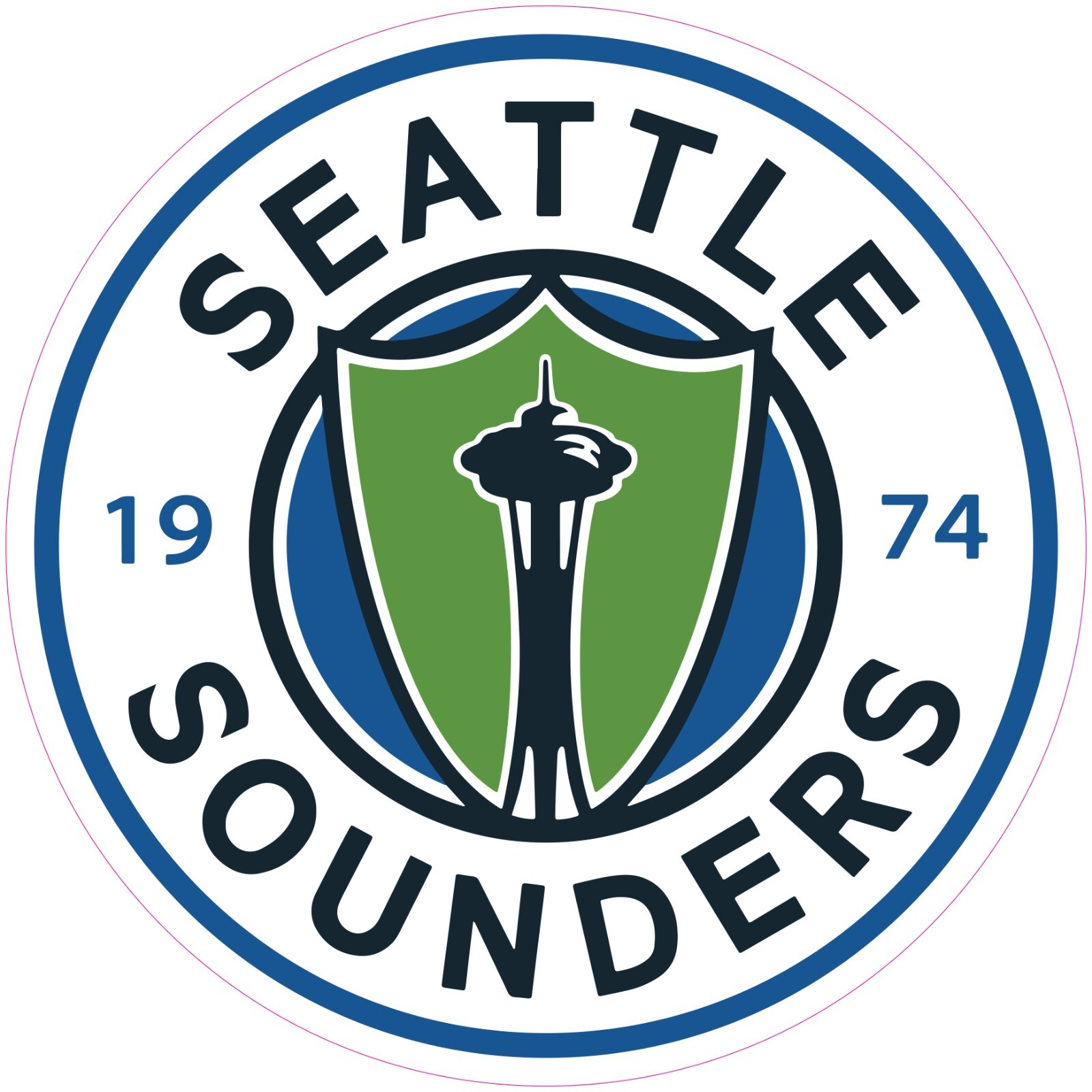 Seattle Sounders FC Soccer Vinyl Decal Sticker Car Truck Bumper Laptop Tumbler