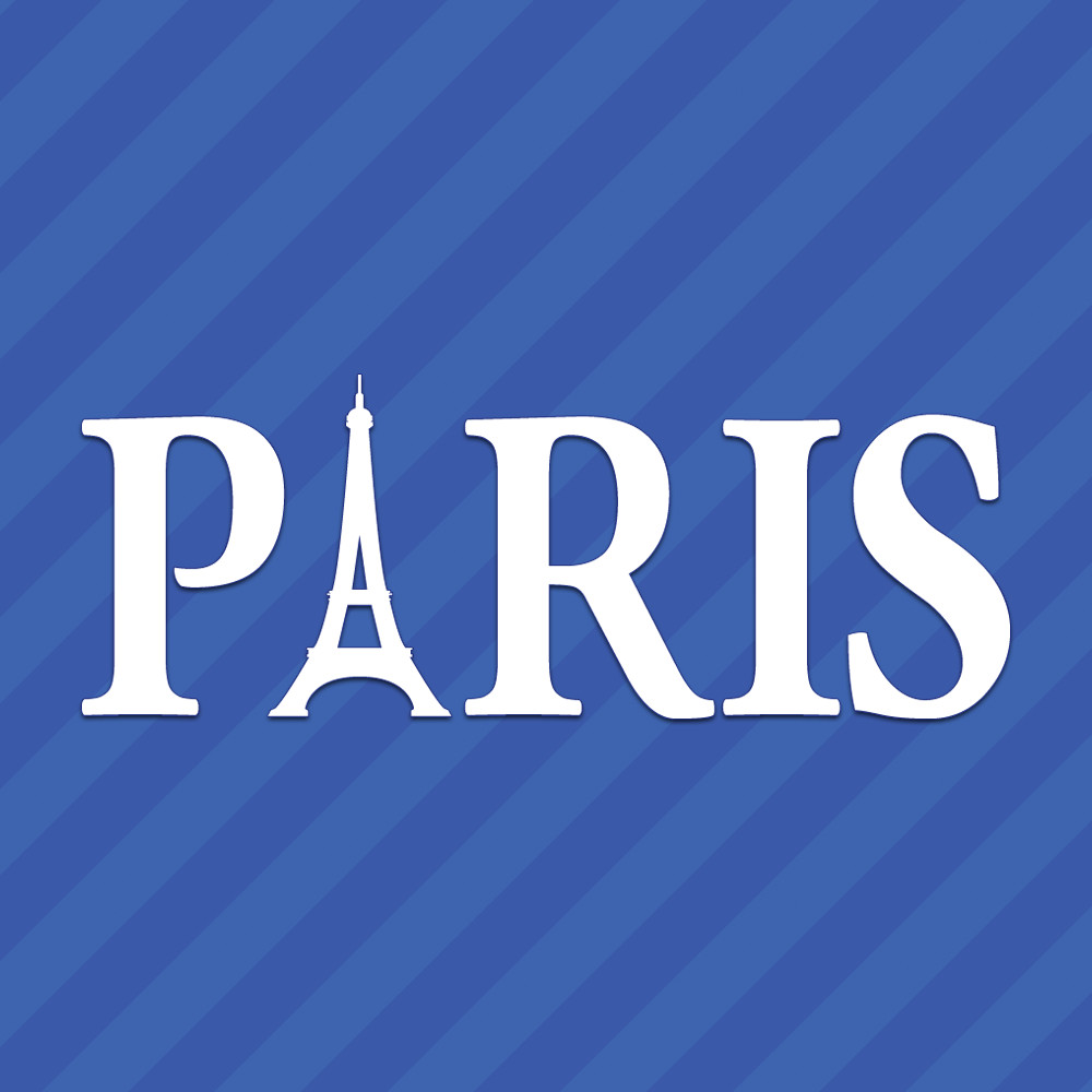 Paris Eiffel Tower France Vinyl Decal Sticker