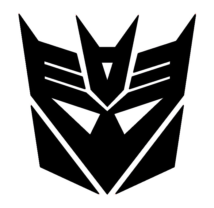 DECEPTICON TRANSFORMER CYBERTRON, Decal Sticker for Car, Window, Laptop, Tumbler