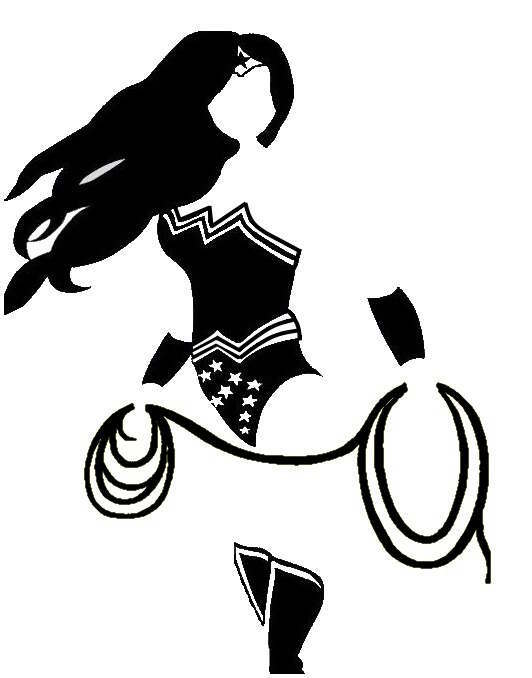 Decal Vinyl Car Truck Sticker – DC Wonder Woman Logo You Pick Size & Color