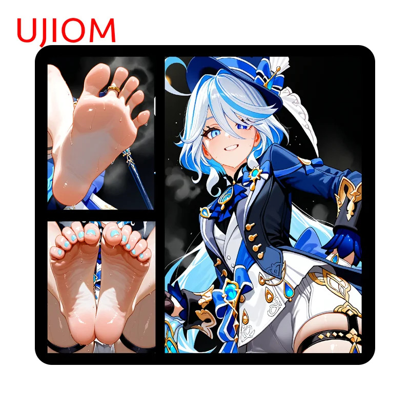 UJIOM Creative Artistic Foot Fetish Wall Sticker Fashionable Advance Guard Decal
