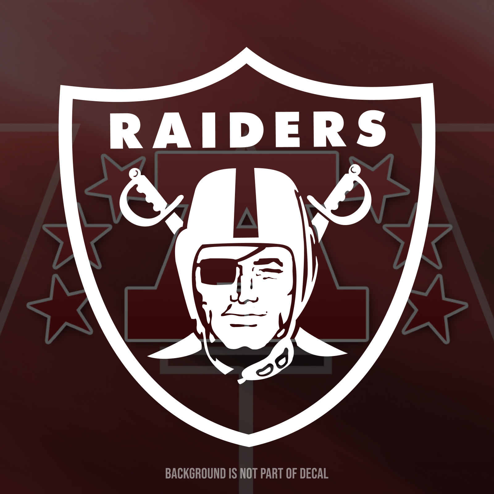 Las Vegas Raiders Vinyl Decal Sticker