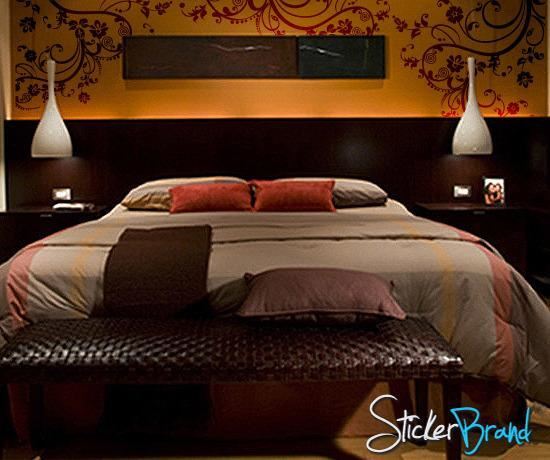 Stickerbrand Swirl Flower Floral Wall Decal Sticker Design Home Decor #262