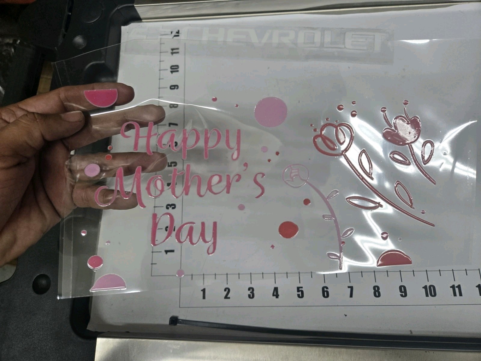Happy Mothers Day Sticker Uv dtf Size Sheet 5.5×10.5 Inch