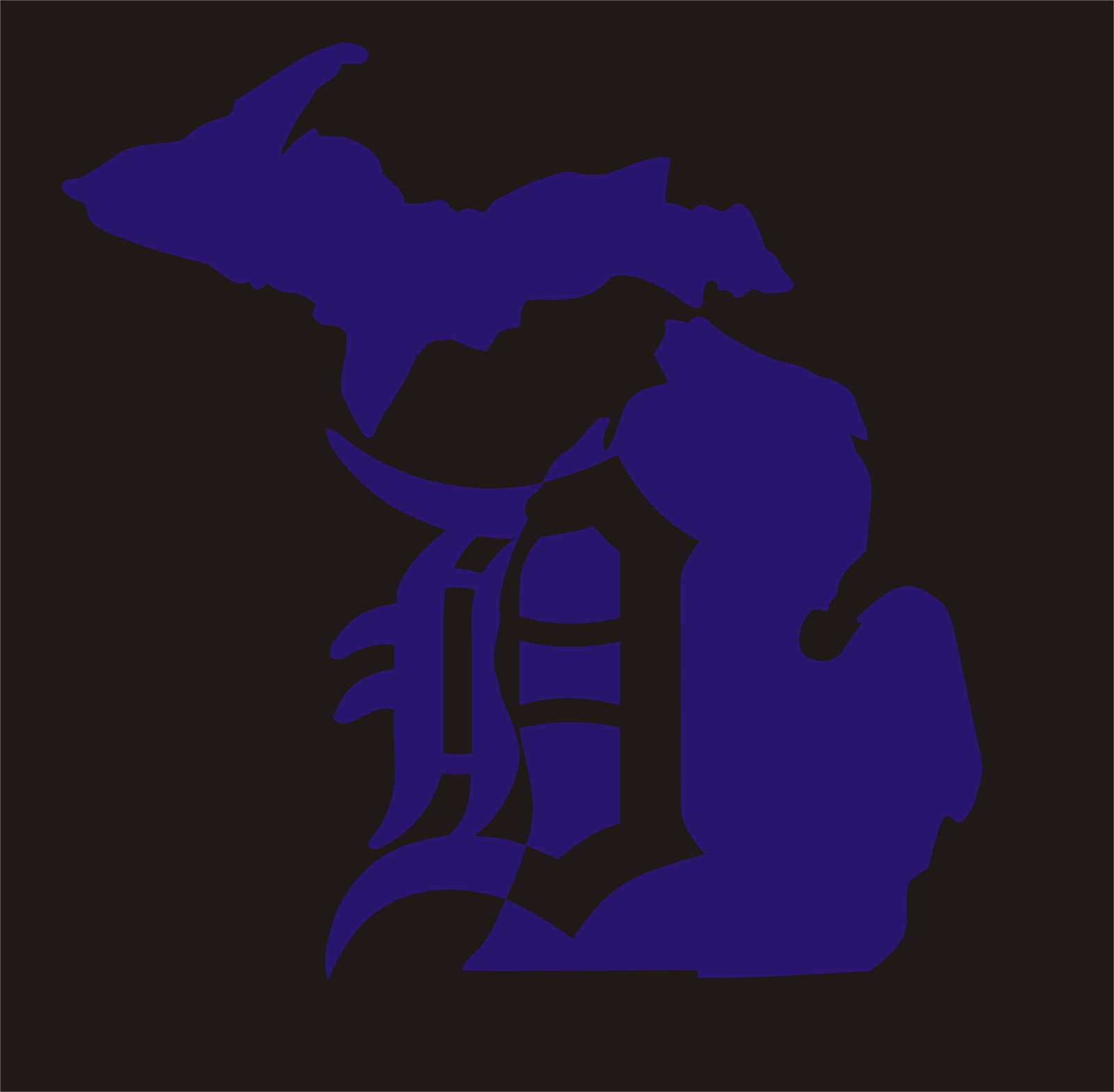 Old English D Detroit Tigers Michigan Vinyl decal sticker -BUY 2 GET a 3rd FREE