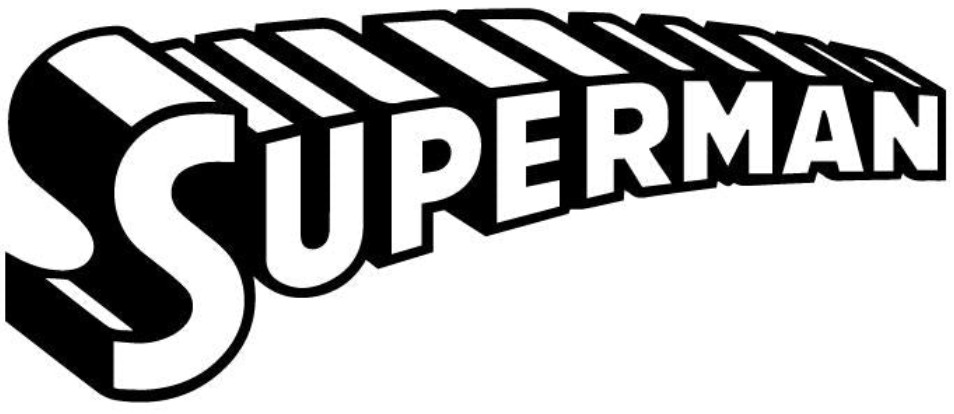 DC Comics Superman Clark Free ship Decal Vinyl Truck Car Sticker