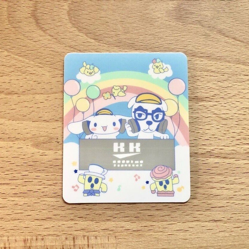 Animal Crossing Mini Posters STICKER – K.K. Slider & Cinnamoroll Sticker Poster