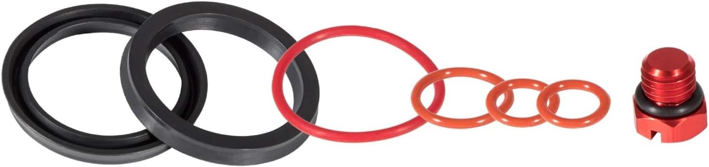 6.6L Duramax Fuel Filter Primer Rebuild Seal Kit Viton O-Rings Billet Bleeder Sc