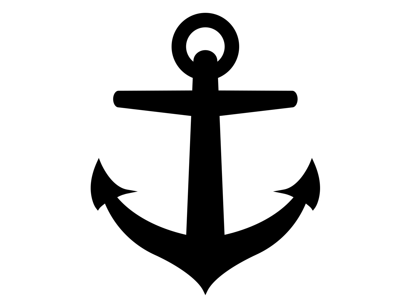 EMPIRE DESIGN Anchor Nautical Boat – 6.5" x 5.3" – Car Vinyl Decal Sticker
