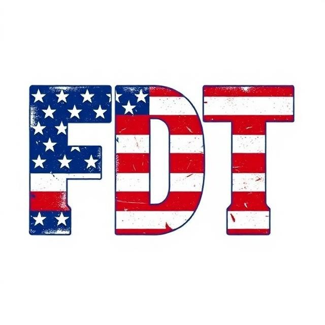 Humor Anti Trump FDT Sticker Political Vinyl Decal Resistance Car