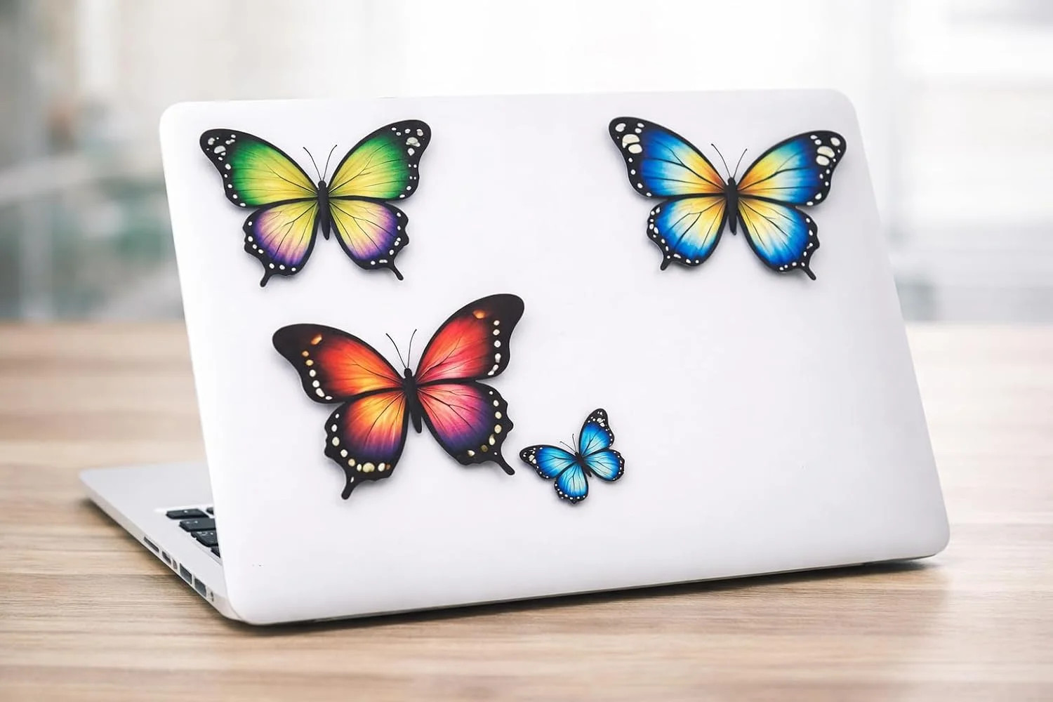 Colorful Butterfly Stickers 10 Pack – Waterproof Vinyl Decals for Laptop, Water