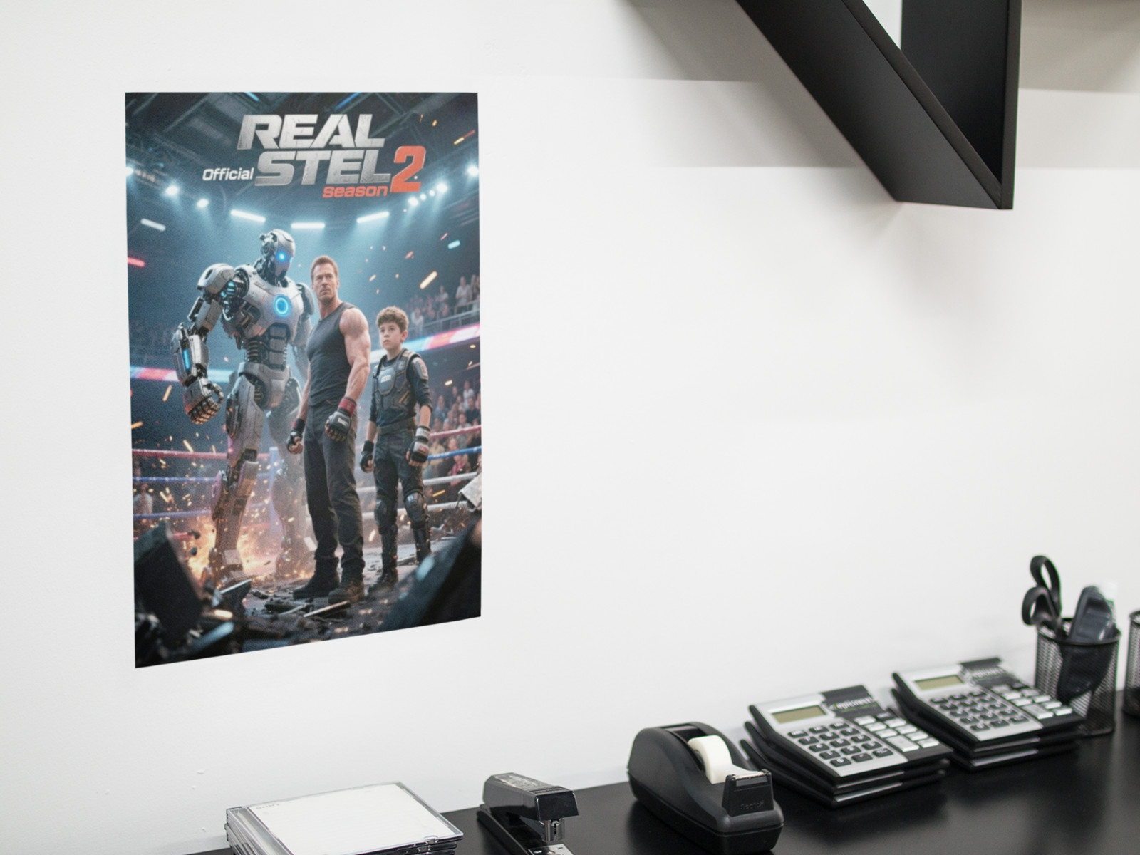 REEL STEEL 2 Wall Vinyl Decal Poster CANVAS Print Removable Adhesive