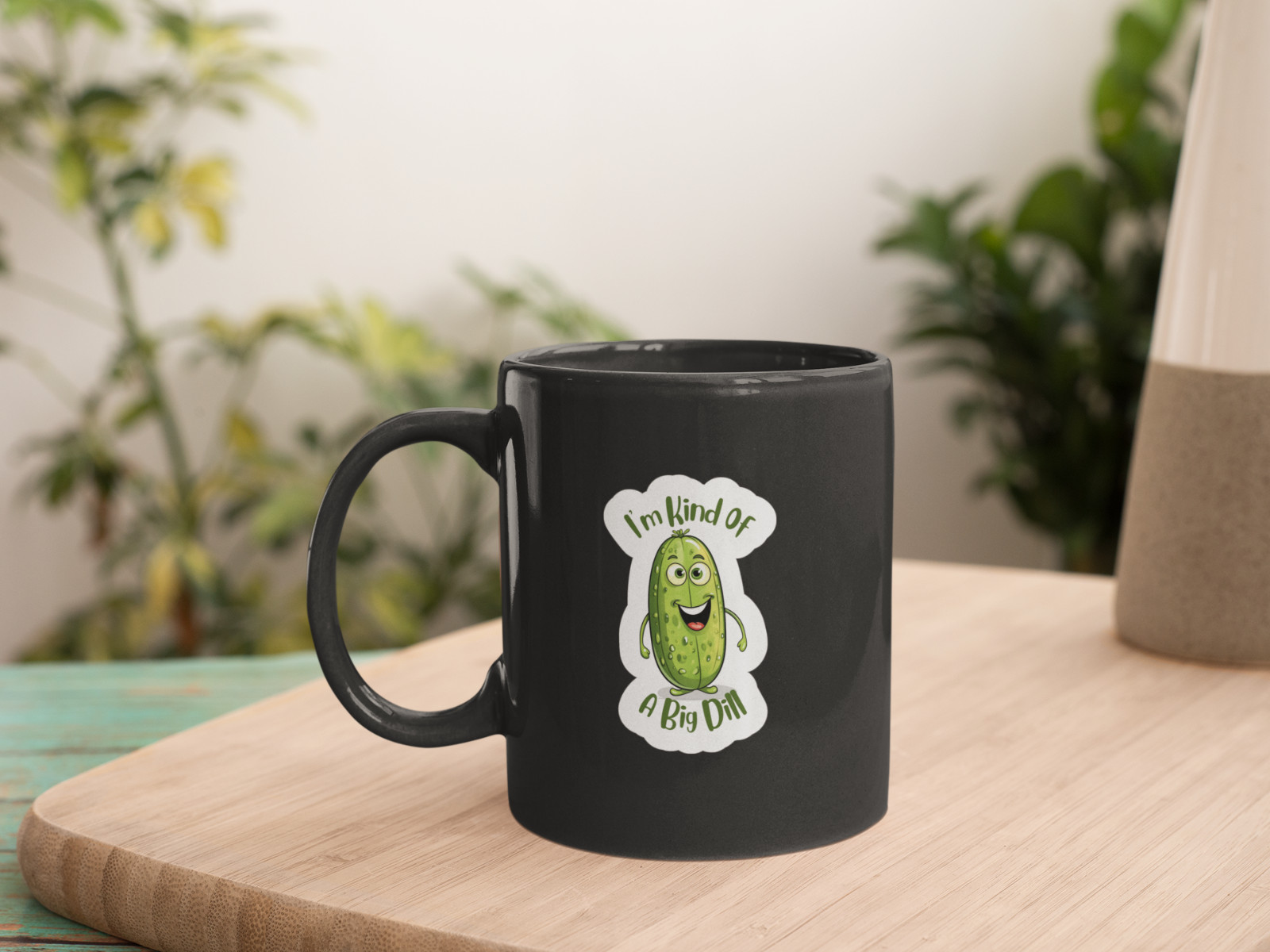 Big Dill PIckle 6" Vinyl Laminated Vinyl Sticker