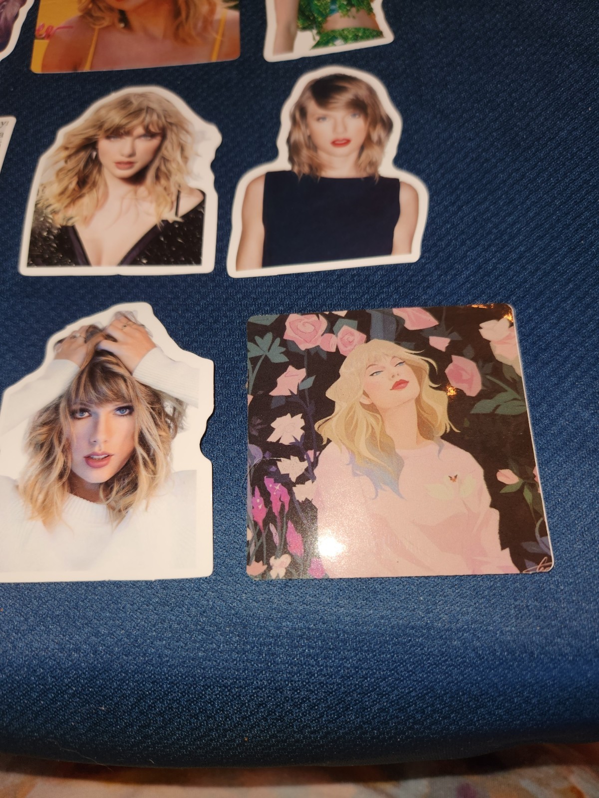 9 Taylor Swift Face Stickers, Swiftie Stickers, Laptop Stickers, Swiftie Decals