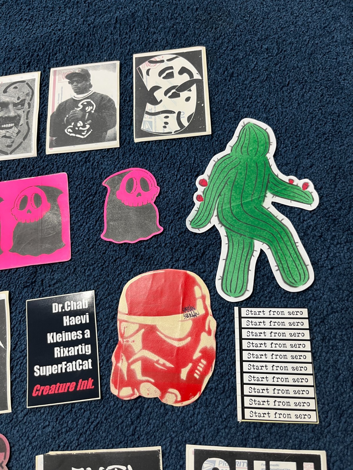VTG Graffiti Street Art Sticker Pack Loose Lot Collection Label 228 x22 1403