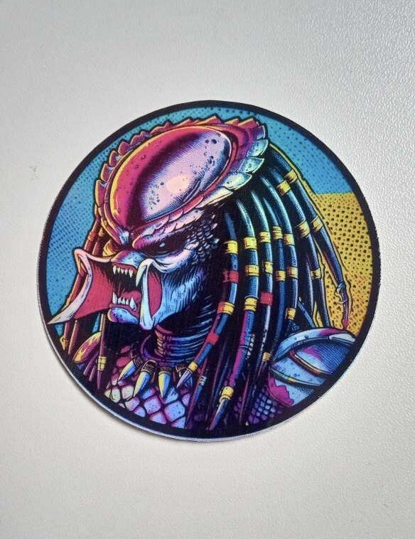 Predator Holographic 3 Inch Vinyl Sticker