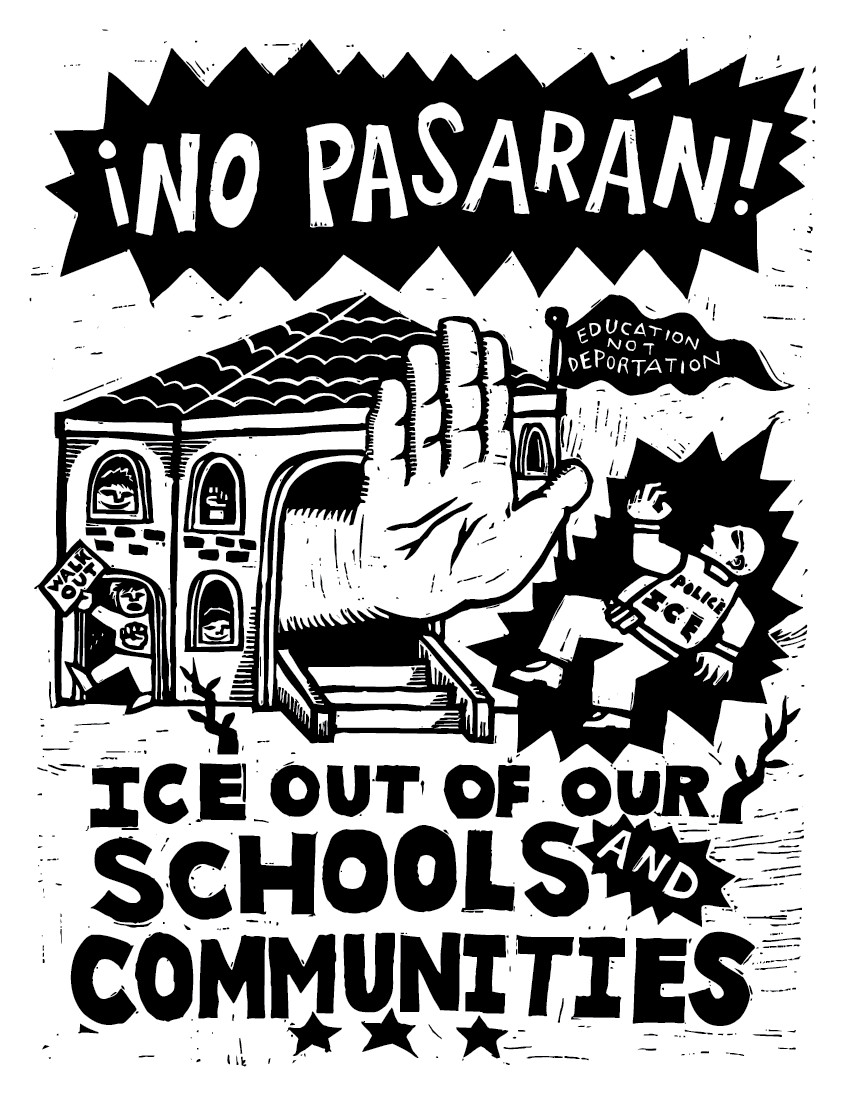 Anti-ICE Sticker Pack (QTY 10) melt stop abolish protest la migra human rights