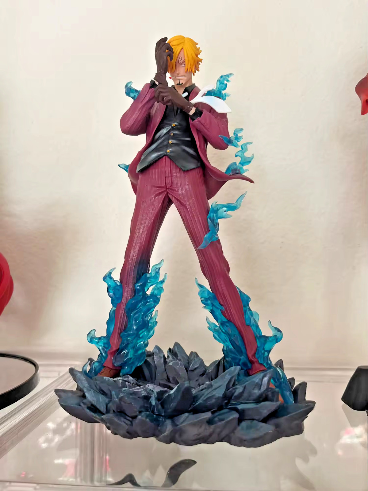 ONE PIECE Action Figure Sanji 25cm/9.84in PVC Statue Collection Model Toy Gift