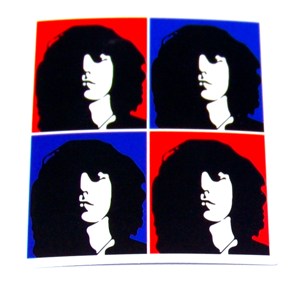 THE DOORS Jim Morrison Logo Cut Sticker Decal Band Music Rock Jim Morrison Doors