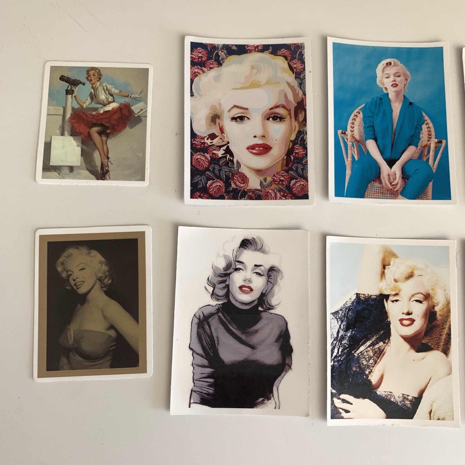 Marilyn Monroe Assorted Stickers – 12