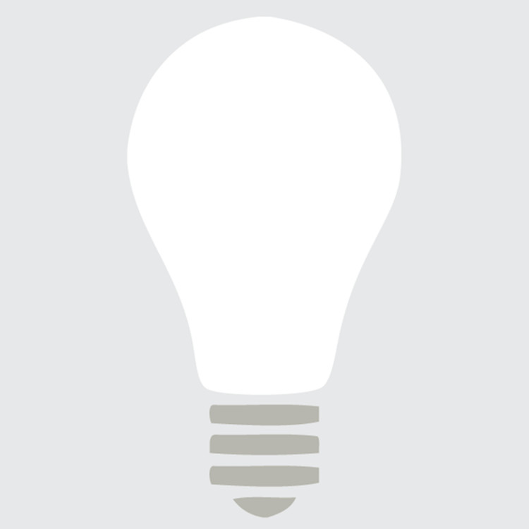 Light Bulb Dry Erase Wall Decal Bedroom Planner Living Room Wall Sticker, s54